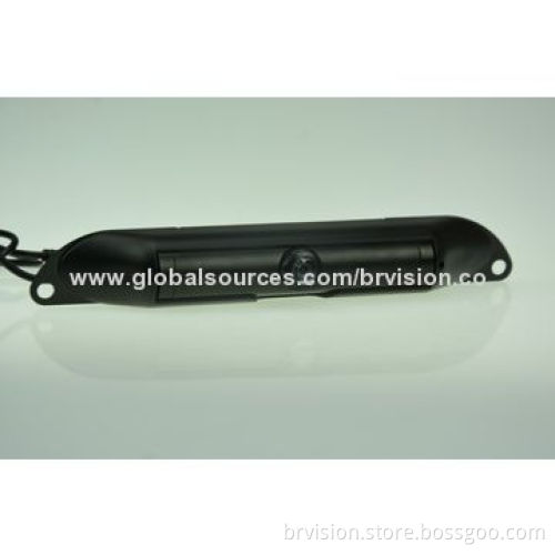 Waterproof car license plate rear view camera with wide viewing angleNew
